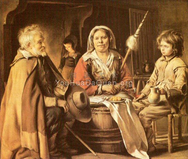 A French Interior - 勒南兄弟